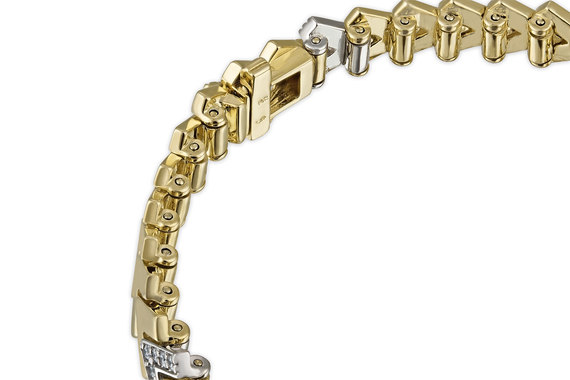 chevron complete bracelet assembly detail
